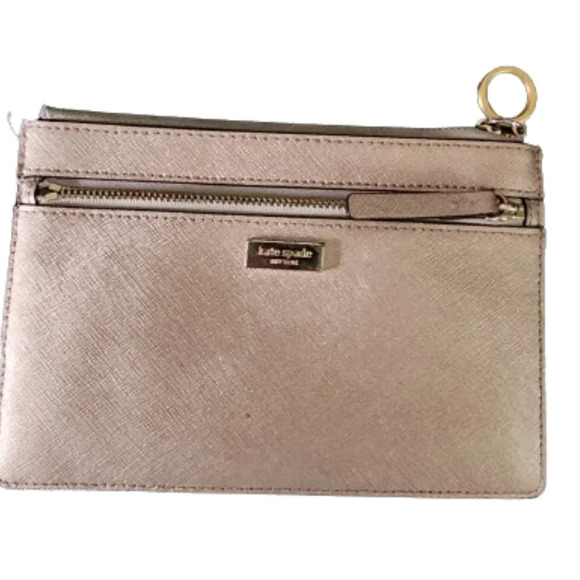 Kate Spade Rose Gold‎ wristlet - Picture 1 of 7
